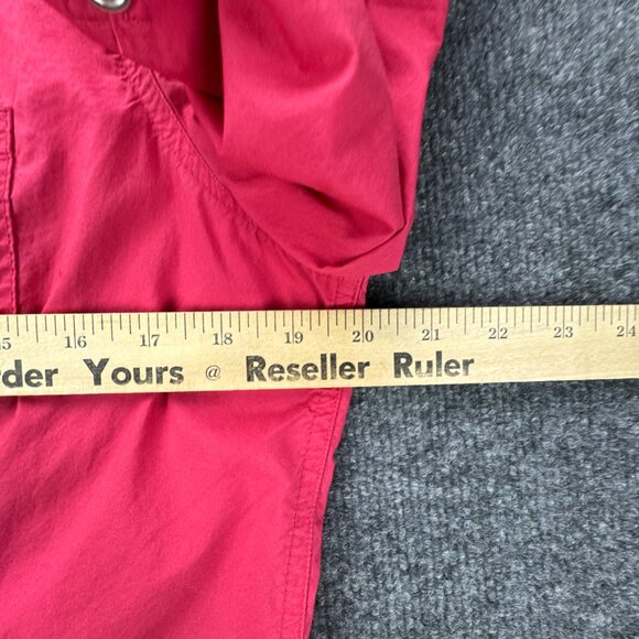 Harley Davidson Shirt Womens Large Pink Pearl Snap Embroidered Studded Bikercore - Picture 13 of 16